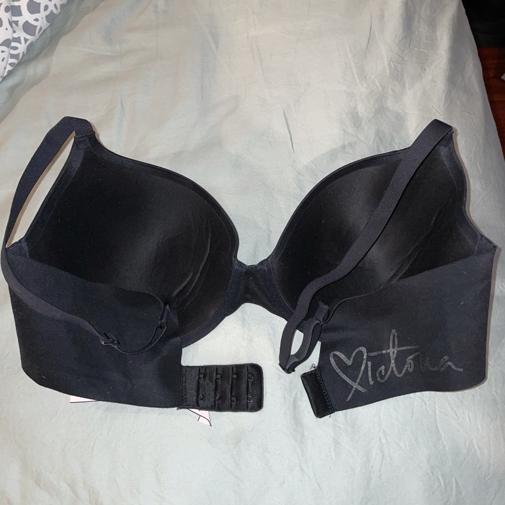 VS black bra.